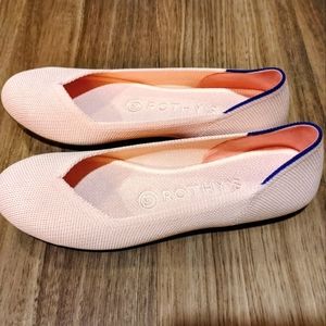Rothy's Blush Flats - size 6